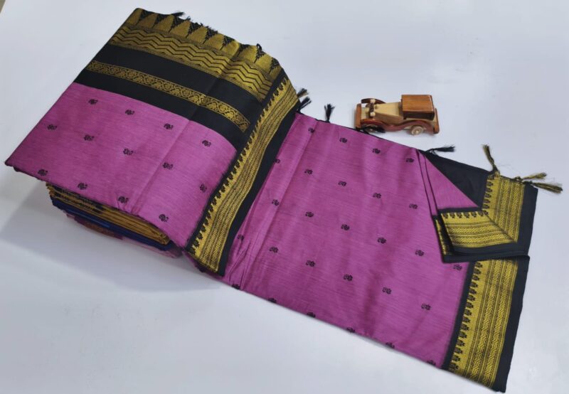 Kalyani Cotton Saree-Pink