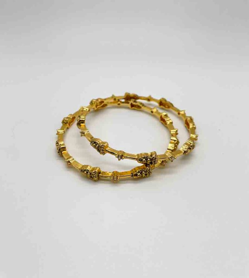 Temple Jewelry - Lakshmi Bangles - Image 2