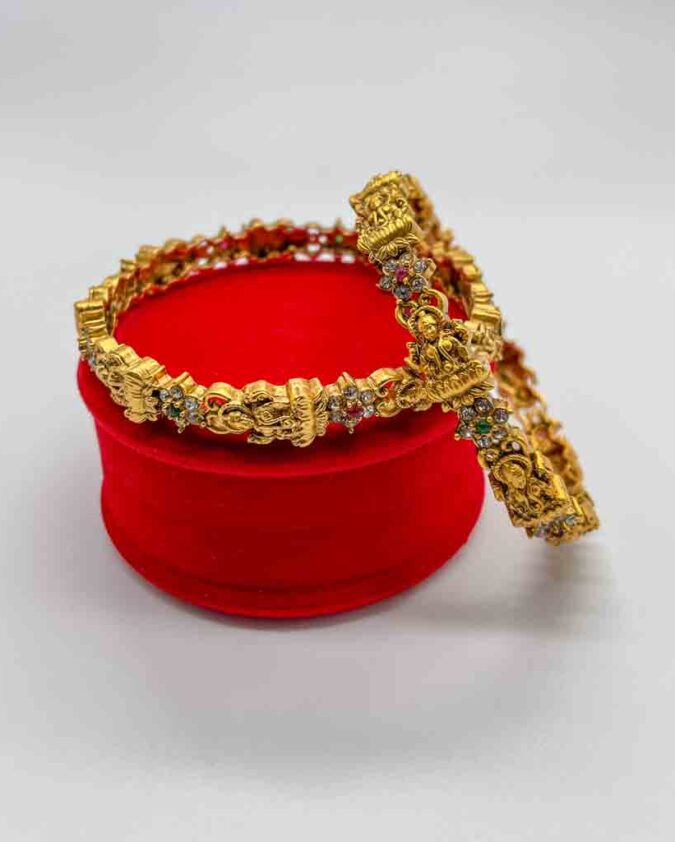 Temple Jewelry - Lakshmi Bangles