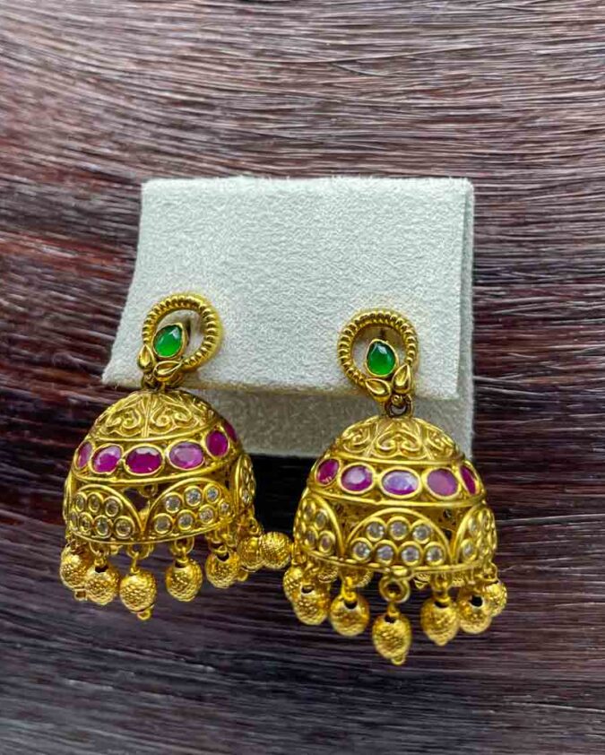 Earrings - Color Stone